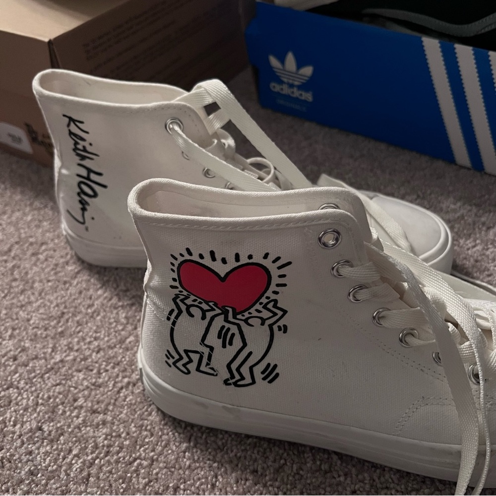 Keith Haring High Top Sneakers